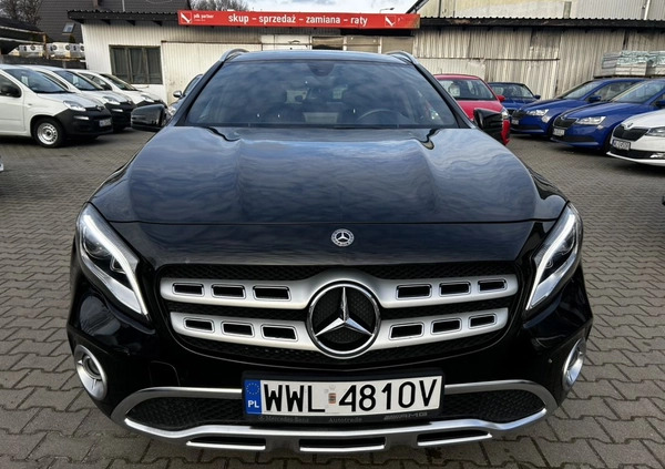 Mercedes-Benz GLA cena 109800 przebieg: 60500, rok produkcji 2019 z Warszawa małe 172